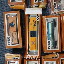 Huge Massive Tyco Lot Of Trains And Accessories Tracks With Boxes And Power