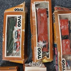 Huge Massive Tyco Lot Of Trains And Accessories Tracks With Boxes And Power