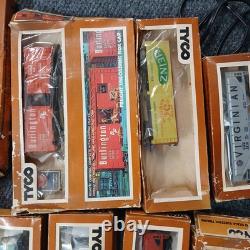 Huge Massive Tyco Lot Of Trains And Accessories Tracks With Boxes And Power