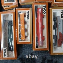 Huge Massive Tyco Lot Of Trains And Accessories Tracks With Boxes And Power