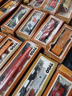 Huge Massive Tyco Lot Of Trains And Accessories Tracks With Boxes And Power