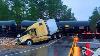 Idiot Trucks Cars Vs Trains Truck Stuck On Train Tracks Trains Crashing U0026 Derailment