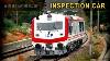 India S First Self Propelled Modern Inspection Car Icf Indian Railways