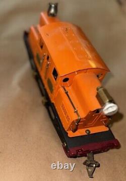 Ives 3255R, Elec. Locomotive Orange O Gauge