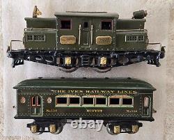 Ives 3255R Vintage O GaugeThe Ives Railway Lines Locomotive and a 130 Buffet Car