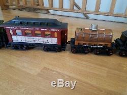 Jim Beam Decanter Train Set Includes Locomotive With5 Cars Central Railroad of NJ