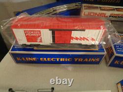 K-Line Groupe Schneider Limited Edition Train Set K-1321 + Lionel Pullman Car