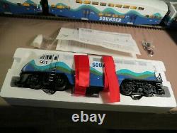 K-Line Sounder F59PHi O Scale Train Locomotive Engine / MTH 4-Car Passenger Set