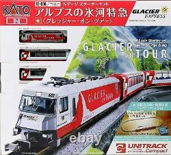 KATO N-Gauge Starter Set Glacier Express of Alps 10-006 Model Train Japan