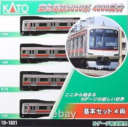 KATO N Gauge Tokyu 5050-4000 4-Car Basic Set Powered 10-1831 From Japan