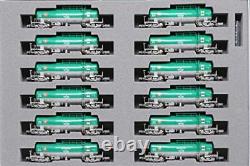 KATO N SCALE Taki1000 Japan Oil Transport Freight Train 12-Car Set 10-1589 F/S