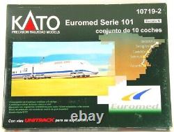KATO N-Scale 10719-2 Euromed Serie 101 conjunto de 10 coches 10 car Set Japan