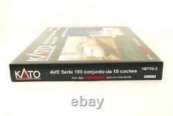 KATO N-Scale 10719-3 AVE Renfe Operadora Serie 100 10 car Set 10 coches Rare