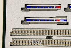 KATO N-Scale K10914-1 #4404 TGV POS 10 Car Set with Display UNITRACK VERY RARE