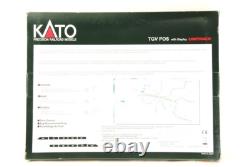 KATO N-Scale K10914-1 TGV POS 10 car set with Display UNITRACK #4404 From Japan