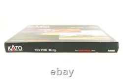 KATO N-Scale K10914-1 TGV POS 10 car set with Display UNITRACK #4404 From Japan