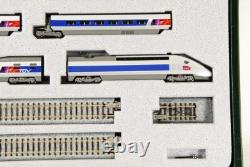 KATO N-Scale K10914-1 TGV POS 10 car set with Display UNITRACK #4404 From Japan