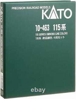 KATO N gauge 115 series Minobu line color 4-car set Special project 10-463 Model
