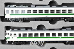 KATO N gauge 455 series Green liner Train 6 cars set JR Beauty Model Train wit