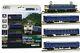 Kato N Scale 10-015 Ef651000 + 24 Type Gold Band Blue Train 4cars Model Train