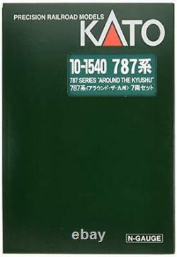 KATO N scale 787 Around the Kyushu 7-Cars Set 10-1540 Model Train Japan Gift