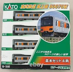 KATO N scale Tobu Railway T j -Line 50070 Basic Set 4-cars 10-1592 Model Train