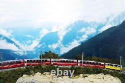 KATO Ngauge Rhaetian Railway Bernina Express New Logo Extension Set 4 Cars 923
