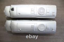 KMT Trains 2716 Burlington Diesel A-A Units ALL STEPS Great Silver JB