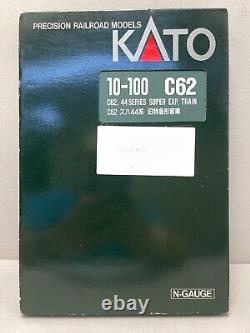 Kato 10-100 N scale C62 44 Series Super Express Train Loco & 6 Passenger Cars