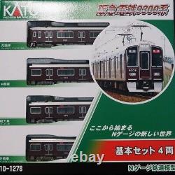 Kato 10-1278+10-1279 Hankyu 9300 Series 8Cars Set- N Scale