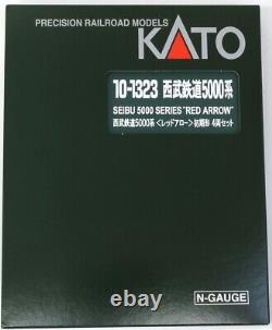 Kato 10-1323 Seibu Railway 5000 Red Arrow Early 4Cars Set N Scale