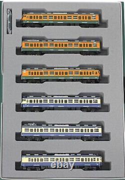 Kato 10-1572 Shinano Railway 115 Series Syonan/Yokosuka Color 6Cars Set- N Scale