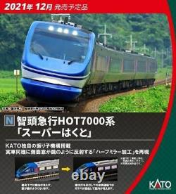 Kato 10-1693 Chizu Express HOT7000 Sereis (Super Hakuto) 6Cars Set N Scale