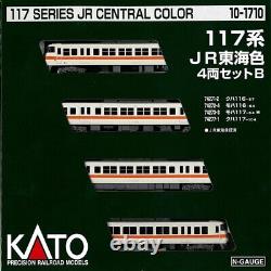 Kato 10-1710 JR 117 Series (Tokai Color) B 3Cars Set N Scale