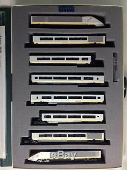 Kato 10-327 Eurostar 8 Car Train Set N Gauge Railway