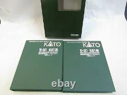 Kato 10-381 Series 681-2000 Snow Rabbit Express 9 Car Set N Scale Nib