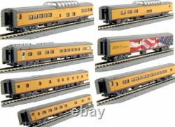 Kato 106086 N Scale Union Pacific Up Excursion Train Seven Car Set 106-086