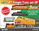Kato N 4 Car Freight Train Set With Up F7a Locomotive Dc Dcc Ready 1066272