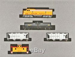 Kato N 4 Car Freight Train Set with UP F7A Locomotive DC DCC Ready 1066272