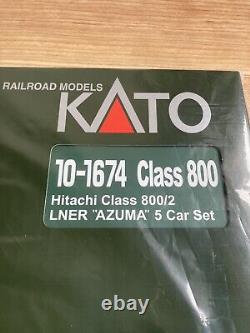 Kato N Gauge 10-1674 British Rail Class 800/2 LNER AZUMA 5car set Model Train