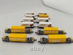 Kato Rhaetian Railway Container Freight Train 12 Car Set Scale
