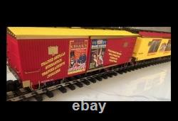 Keystone Circus Train Set G Scale #33001 Limited Edition 1 of 2500 Tested WORKS