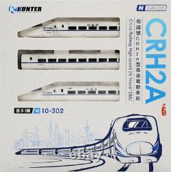 Kunter China Railway CRH2A High Speed Train Set N scale