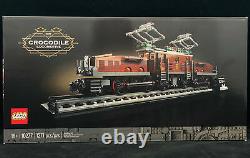 LEGO 10277 Crocodile Locomotive New Sealed! Ready to Ship! 1271pcs 18+