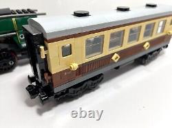 LEGO RC Train Locomotive and Passenger car ONLY from Emerald Night 10194. Rare