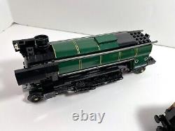 LEGO RC Train Locomotive and Passenger car ONLY from Emerald Night 10194. Rare