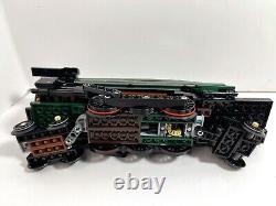 LEGO RC Train Locomotive and Passenger car ONLY from Emerald Night 10194. Rare