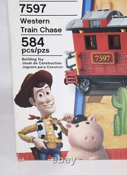 LEGO Toy Story 3 7597 Western Train Chase NEW Locomotive Box Car Caboose Disney