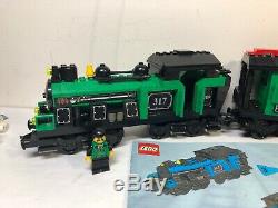 LEGO Train Set 3 Cars Locomotive(10205), Passenger Wagon(10015) Caboose (10014)