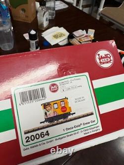 LGB 20064 Coca Cola Crew Car G-Scale Coke Train Fast Shipping